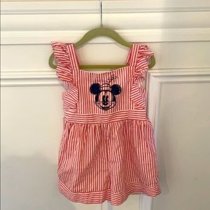 Pippa and Julie Minnie Mouse romper